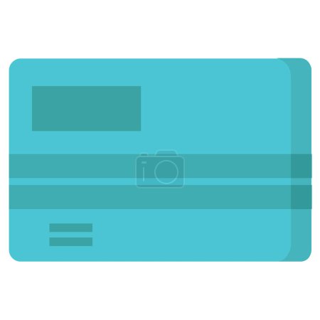 Illustration for Credit card vector illustration - Royalty Free Image