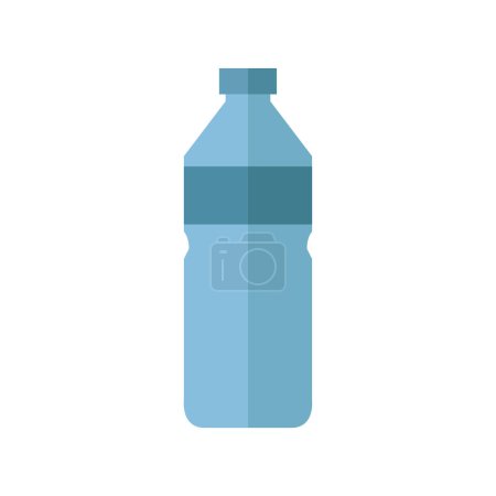 Illustration for Vector flat icon design of a bottle - Royalty Free Image