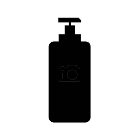 Téléchargez les illustrations : Icône de bouteille de savon, illustration vectorielle - en licence libre de droit