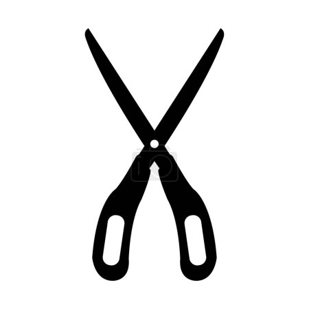 Illustration for Scissor icon, vector illustration simple design - Royalty Free Image