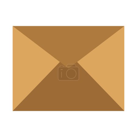Illustration for Envelope isolated vector illustration design - Royalty Free Image