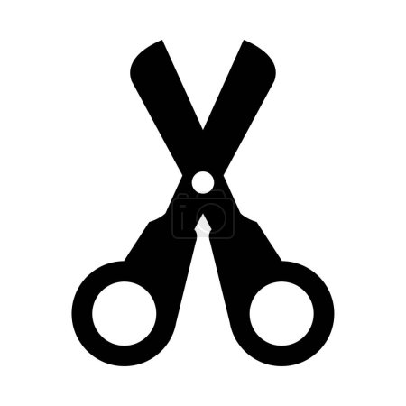 Illustration for Scissor icon, vector illustration simple design - Royalty Free Image