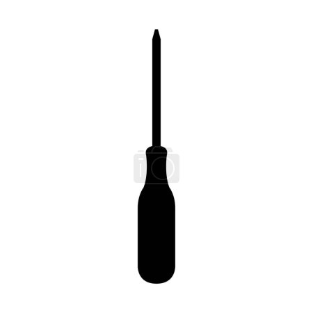 screwdriver icon, vector illustration simple design