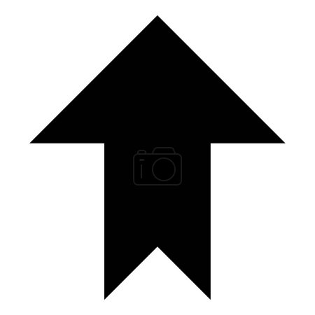 Ilustración de Flecha vector delgada línea icono - Imagen libre de derechos