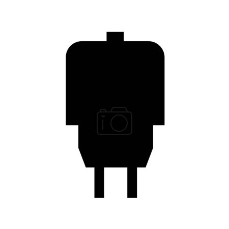 Ilustración de Plug icono aislado sobre fondo blanco - Imagen libre de derechos
