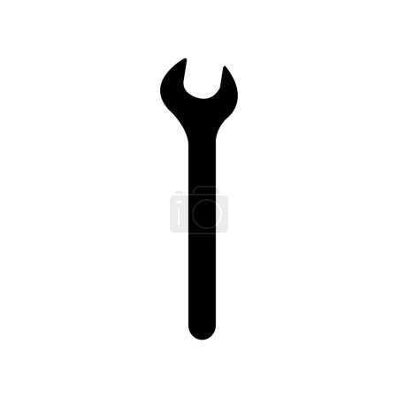 Illustration for Wrench icon, vector illustration simple design - Royalty Free Image