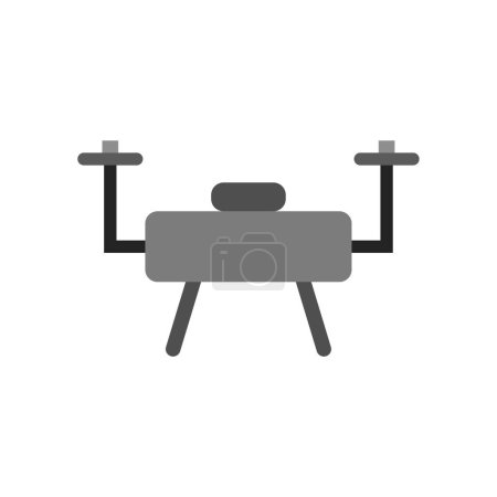 Téléchargez les illustrations : Illustration vectorielle de drone icône moderne - en licence libre de droit
