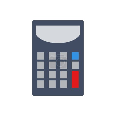 Photo for Calculator icon isolated on white background - Royalty Free Image