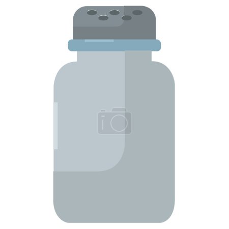 Illustration for Bottle vector illustration modern icon - Royalty Free Image