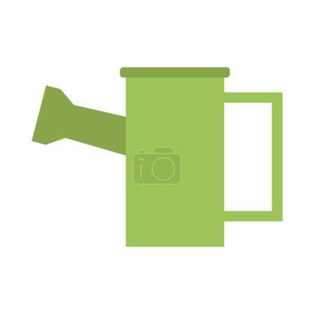 Illustration for Watering can icon. vector illustration - Royalty Free Image