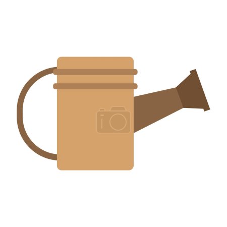 Illustration for Watering can icon. vector illustration - Royalty Free Image