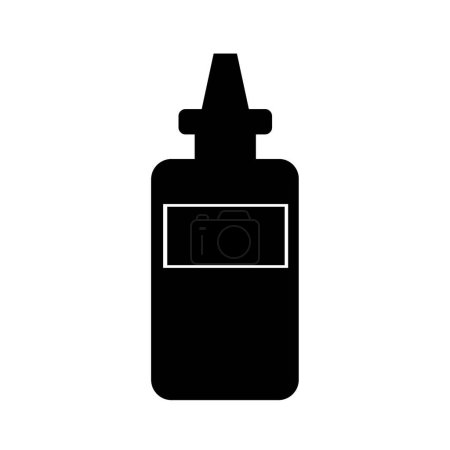 Illustration for Bottle icon vector illustration design - Royalty Free Image