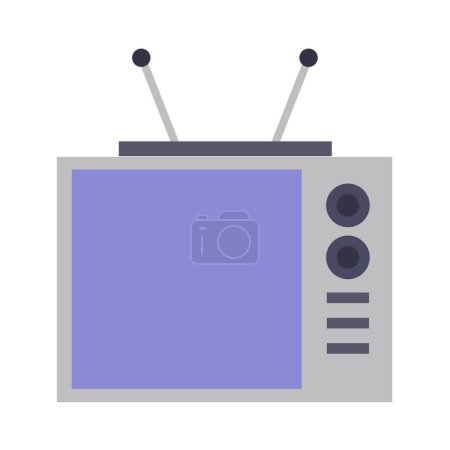 Téléchargez les illustrations : Tv web icon simple illustration - en licence libre de droit