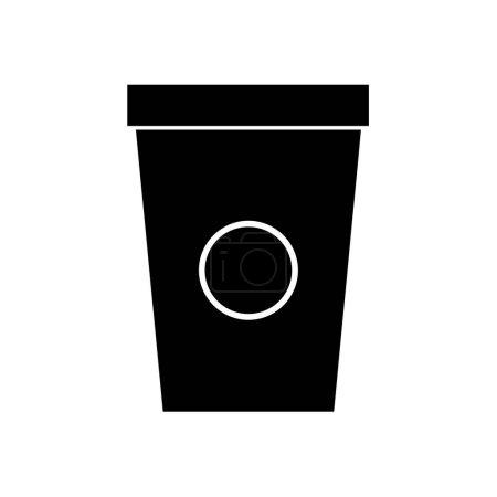 Illustration for Coffee cup icon. vector illustration - Royalty Free Image