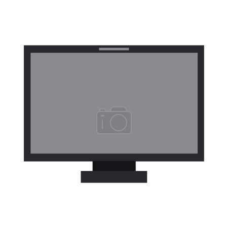 Ilustración de Monitor de computadora icono aislado vector ilustración diseño - Imagen libre de derechos
