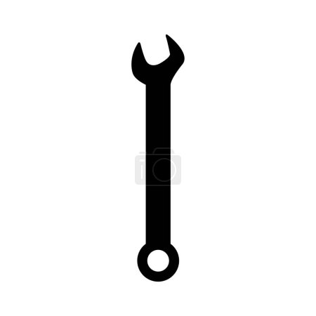 Illustration for Wrench icon, vector illustration simple design - Royalty Free Image