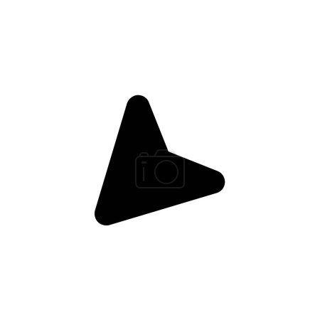 Illustration for Arrow vector thin line icon - Royalty Free Image