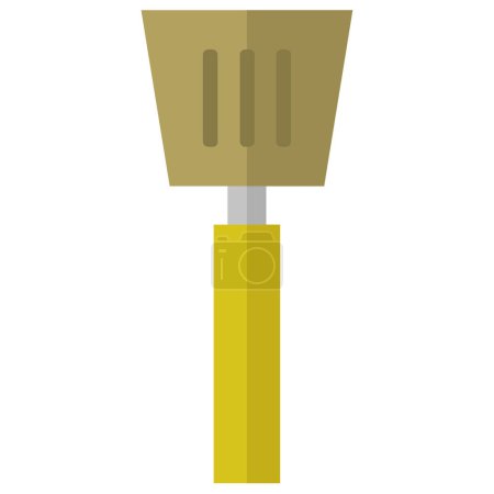 Illustration for Spatula icon or logo isolated sign symbol vector illustration - Royalty Free Image