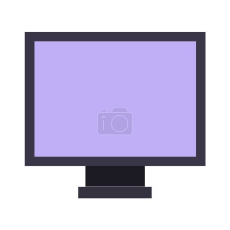 Ilustración de Icono web de televisión ilustración simple - Imagen libre de derechos