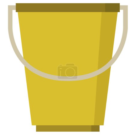 Illustration for Bucket vector illustration isolated on white background - Royalty Free Image