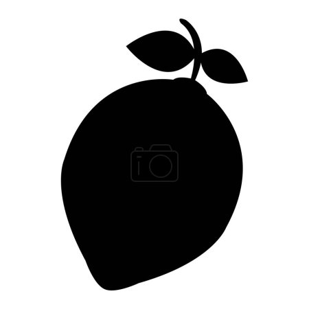 Illustration for Lemon web  icon, simple illustration - Royalty Free Image