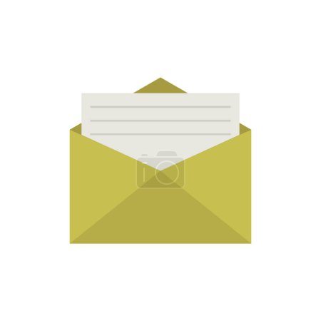 Téléchargez les illustrations : Enveloppe mail message icône vecteur illustration graphisme - en licence libre de droit