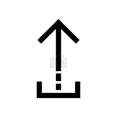 Ilustración de Icono de flecha vector ilustración fondo para su diseño web y aplicación móvil, concepto de logotipo de flecha - Imagen libre de derechos