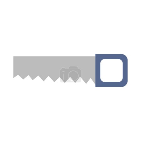 Illustration for Saw, web icon simple vector illustration - Royalty Free Image