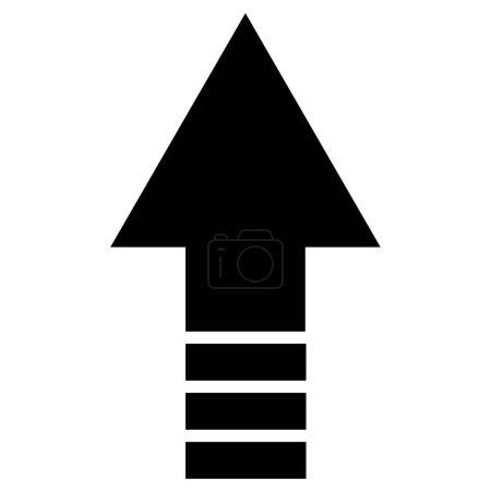 Ilustración de Flecha. icono web ilustración simple. flecha vector símbolo. - Imagen libre de derechos