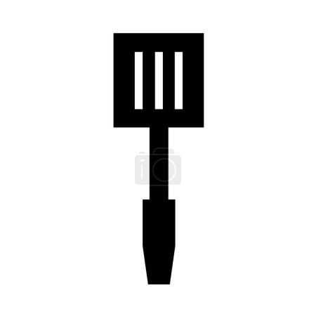 Ilustración de Vector ilustración de la espátula de la cocina icono - Imagen libre de derechos