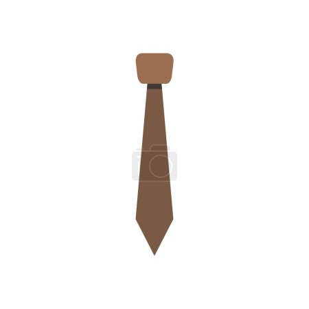 Illustration for Office tie icon. flat style. vector eps 1 0. - Royalty Free Image