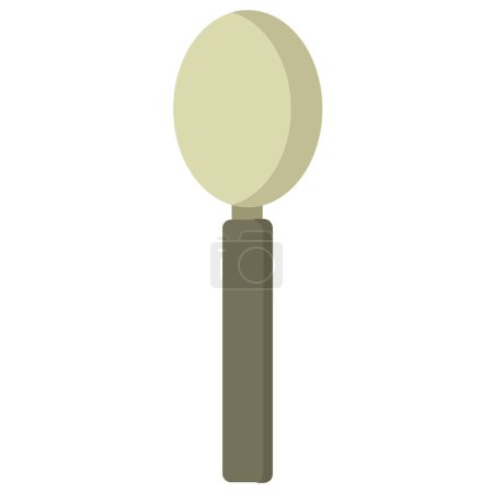 Ilustración de Diseño de cuchara aislado vector ilustración - Imagen libre de derechos