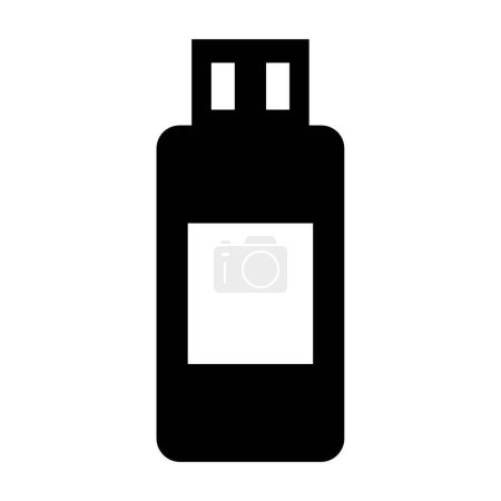 Illustration for Memory card icon, simple vector illustration - Royalty Free Image