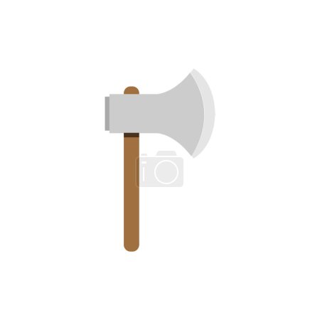 Illustration for Axe icon vector illustration - Royalty Free Image