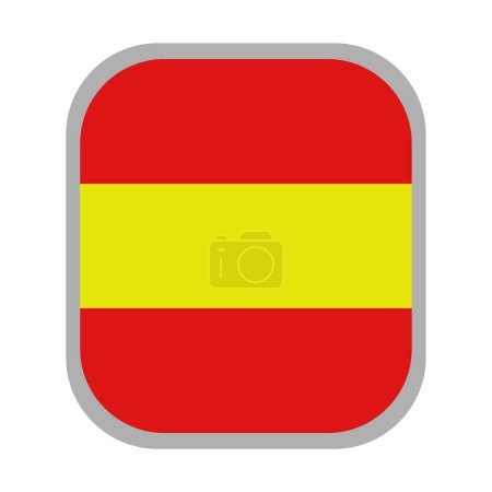 Illustration for Country flag illustration of belgium. - Royalty Free Image
