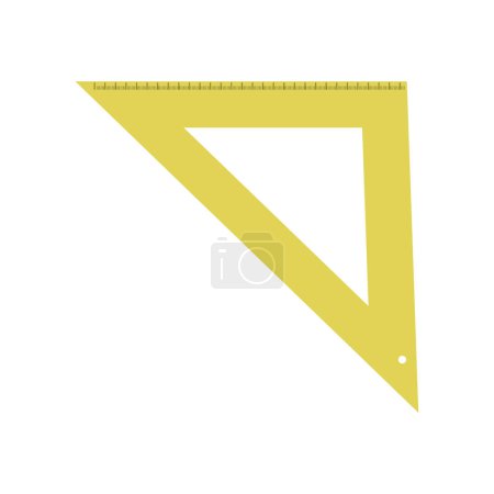 Ilustración de Icono de triángulo, diseño de ilustración vectorial - Imagen libre de derechos