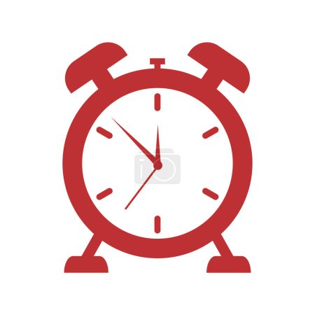 Illustration for Clock icon, vector illustration - Royalty Free Image
