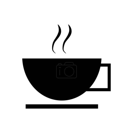 Illustration for Hot cup icon, simple style - Royalty Free Image