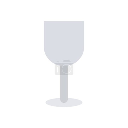 Téléchargez les illustrations : Icône de vin isolé sur fond blanc - en licence libre de droit