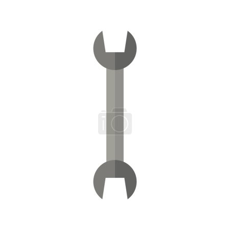 Illustration for Wrench isolated on white background - Royalty Free Image