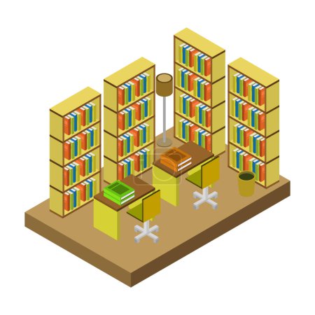 Illustration for Vector illustration of books and library symbol. set of books and bookstore vector icon - Royalty Free Image