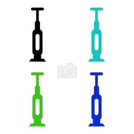 Illustration for Vacum Cleaner icons set, vector illustration - Royalty Free Image