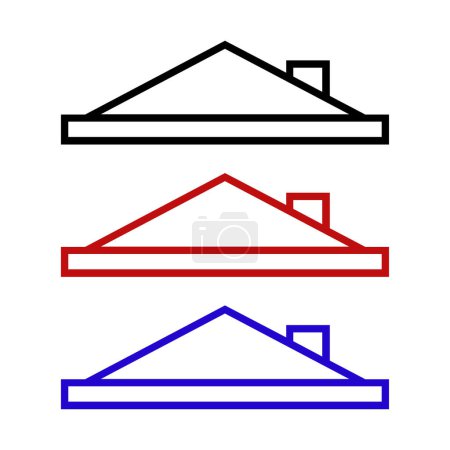 Illustration for Building vector icon illustration design - Royalty Free Image