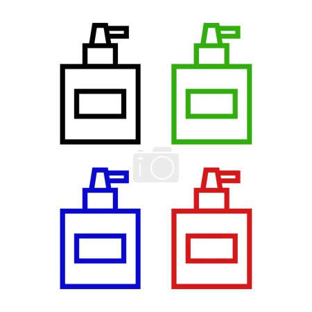 Illustration for Perfume icon vector illustration - Royalty Free Image