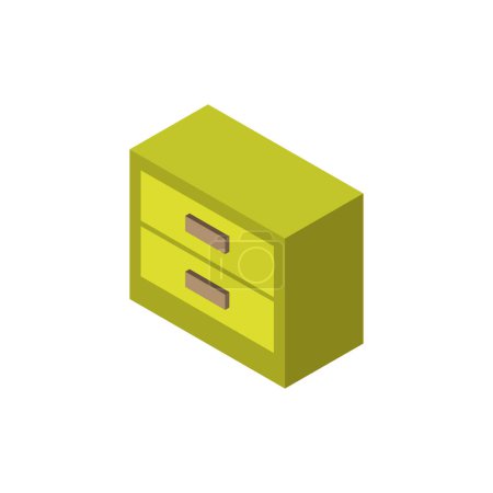 Illustration for Furniture web vector icon line icon - Royalty Free Image