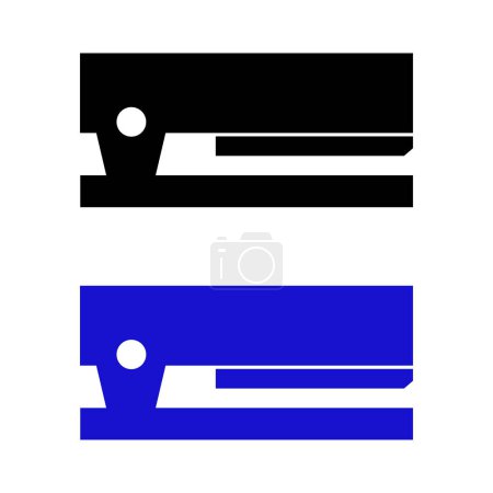 Illustration for Stapler vector icon. stapler icon symbol sign from modern tools collection for mobile concept and web apps design on white background - Royalty Free Image