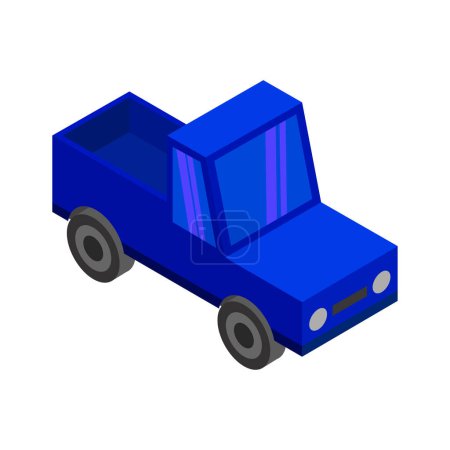 Ilustración de Icono del coche. Ilustración isométrica del icono del vector del coche para la web - Imagen libre de derechos
