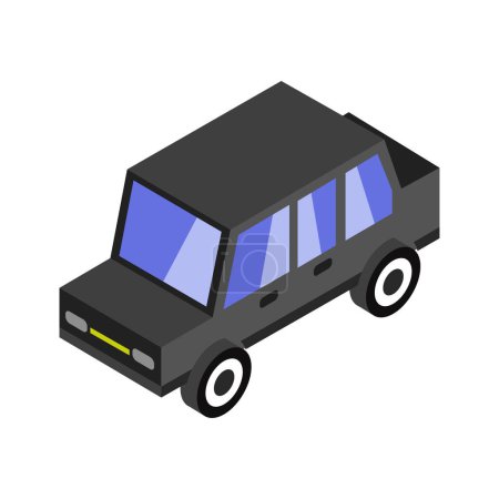 Illustration for Car vector icon illustration design - Royalty Free Image