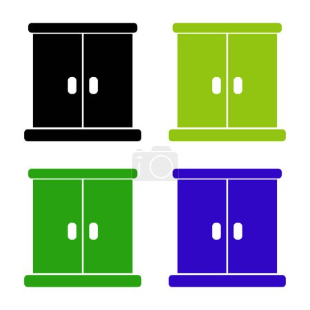 Illustration for Windows icons vector illustration - Royalty Free Image