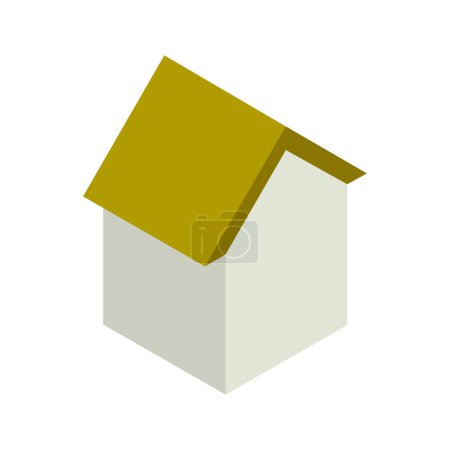 Illustration for Isolated house icon, vector illustration - Royalty Free Image